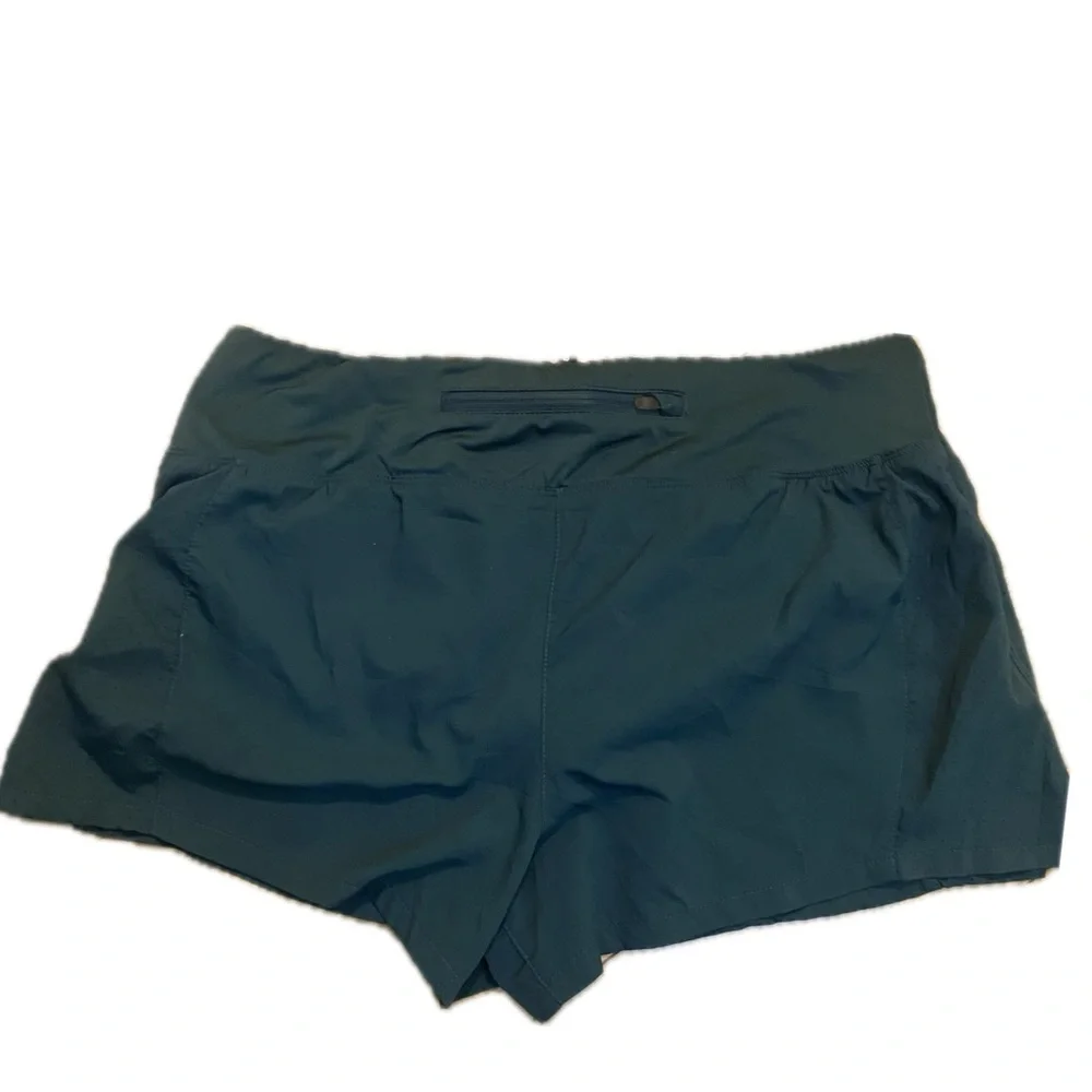 Nike Eclipse Jungle Green Running Shorts - Picture 2 of 4